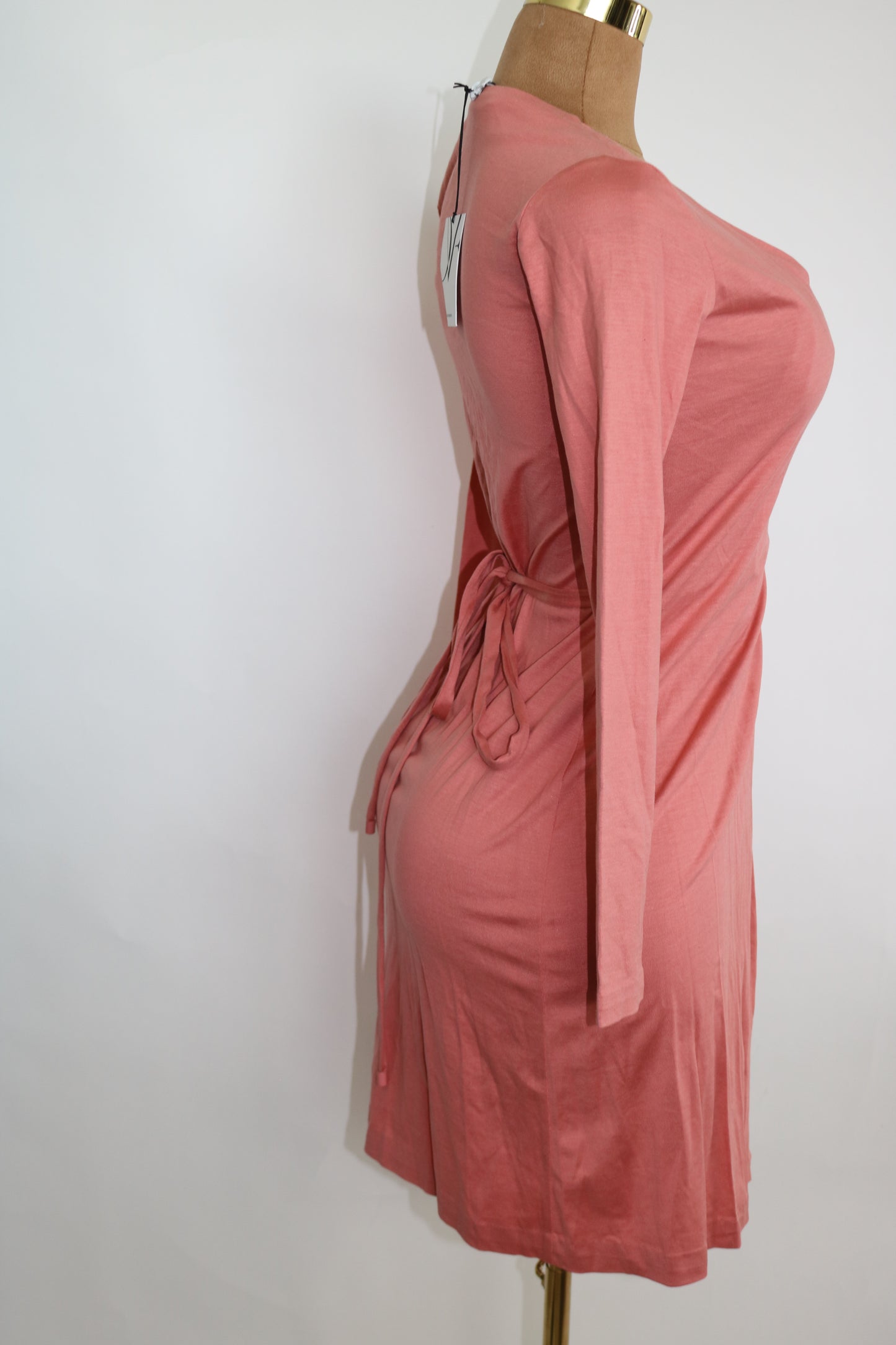 DVF Pink wrap dress