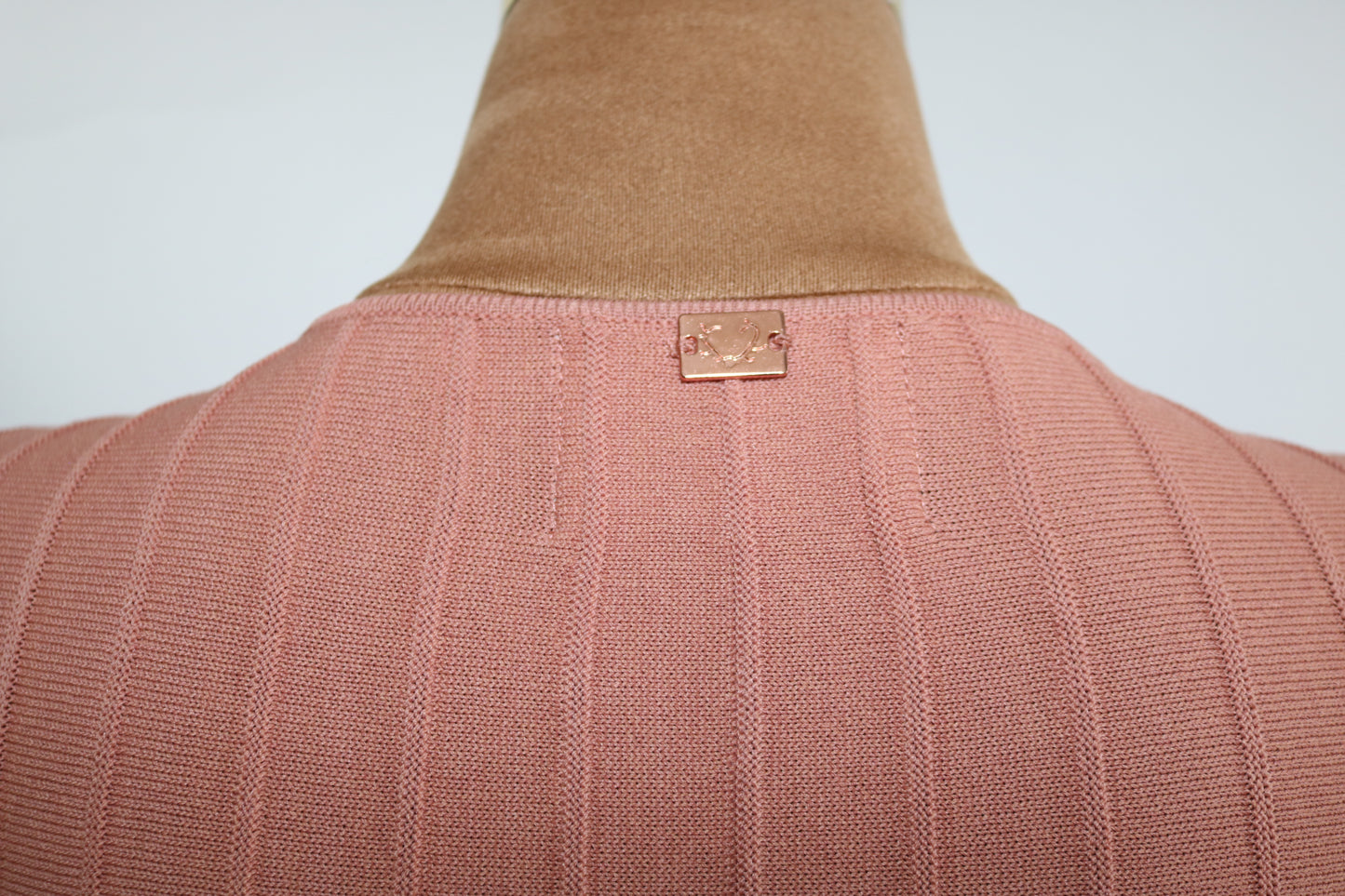 For Love & Lemons pink knot dress