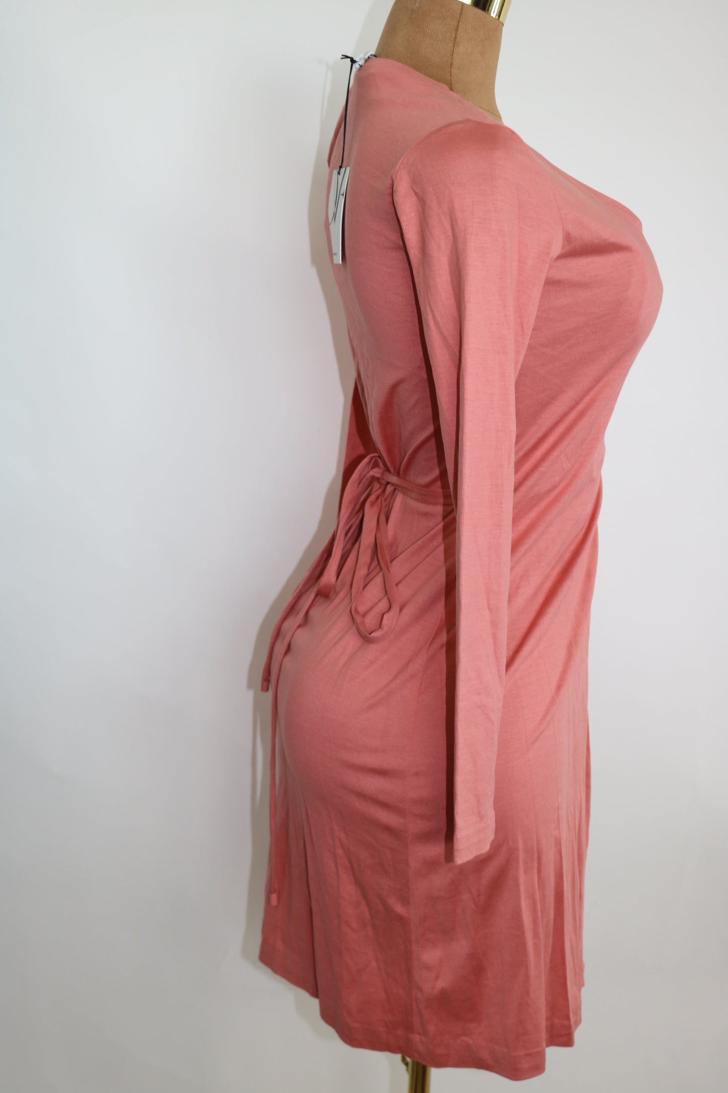 DVF Pink wrap dress