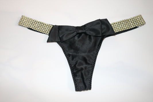 Victoria Secret rhinestone & Bow panty
