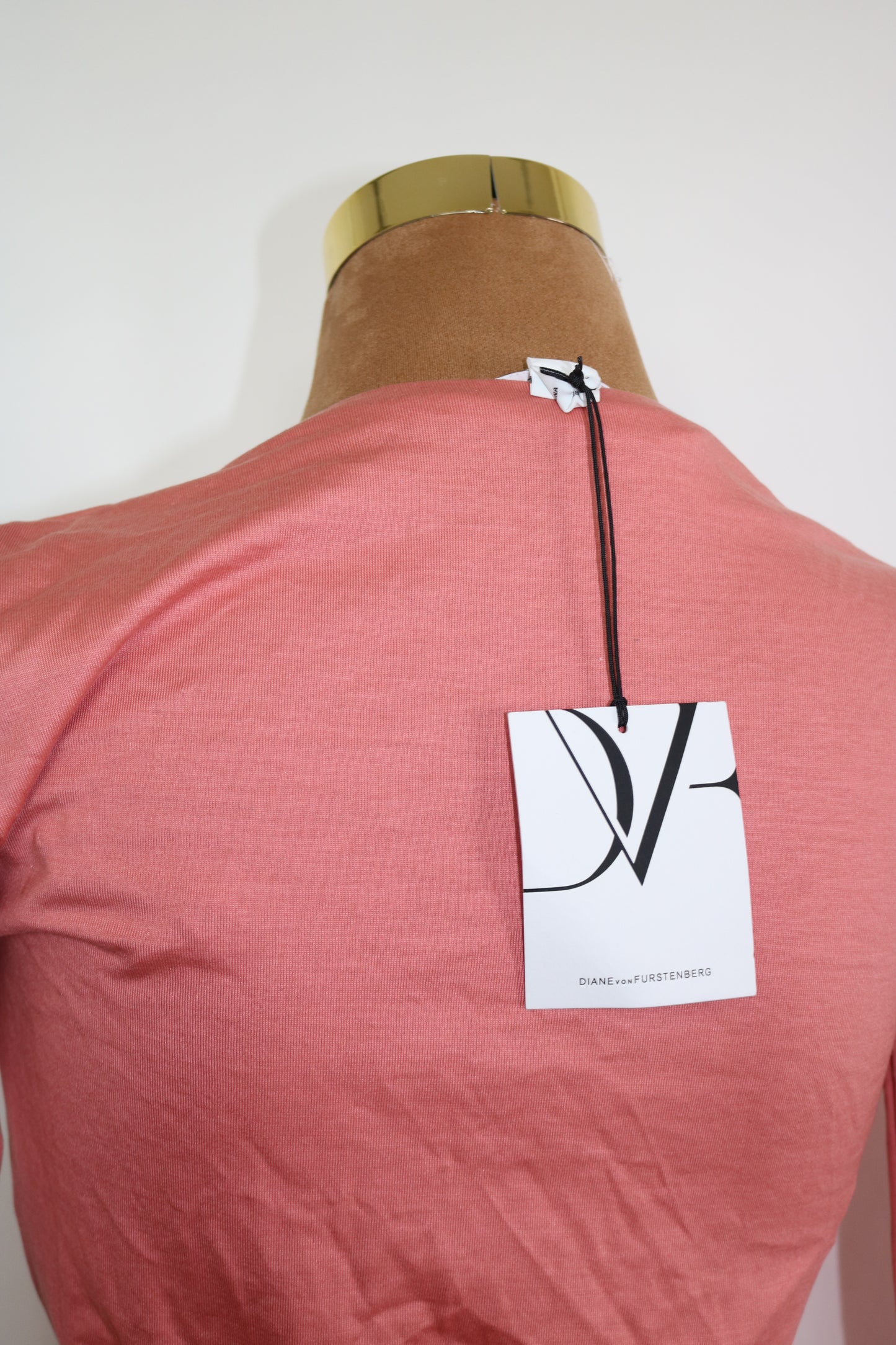 DVF Pink wrap dress